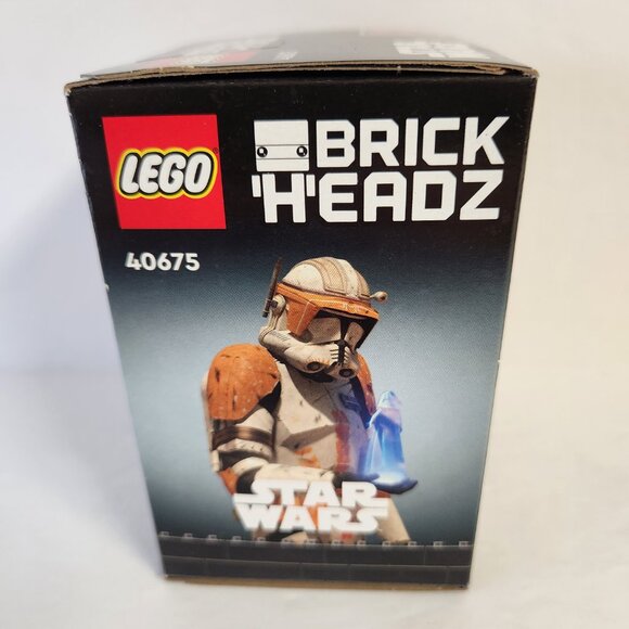 Lego BrickHeadz 40675 Clone Commander Cody 147 Pieces Star Wars 2024 New Sealed - Picture 4 of 6